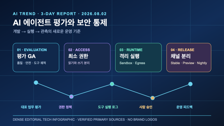 AI 에이전트 평가·보안 통제의 동시 강화 | Three-Day AI Agent Evaluation and Security Controls